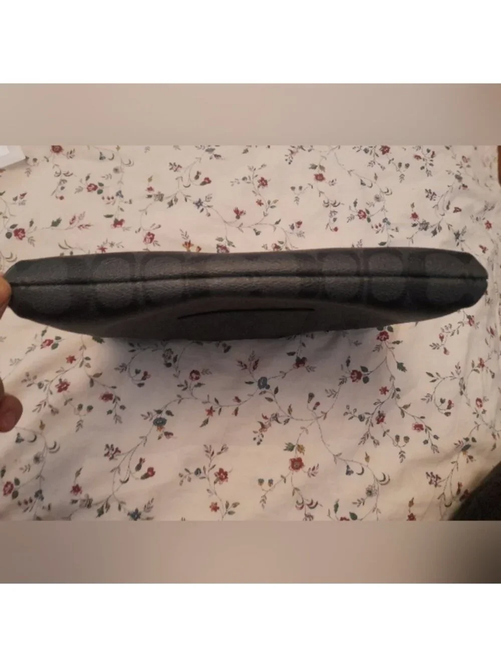 *Read Description* Coach Signature POP Leather Canvas Clutch Bag